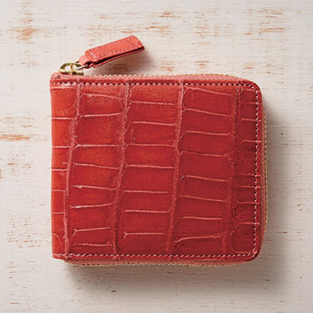 ラウンド札入(ピンク)