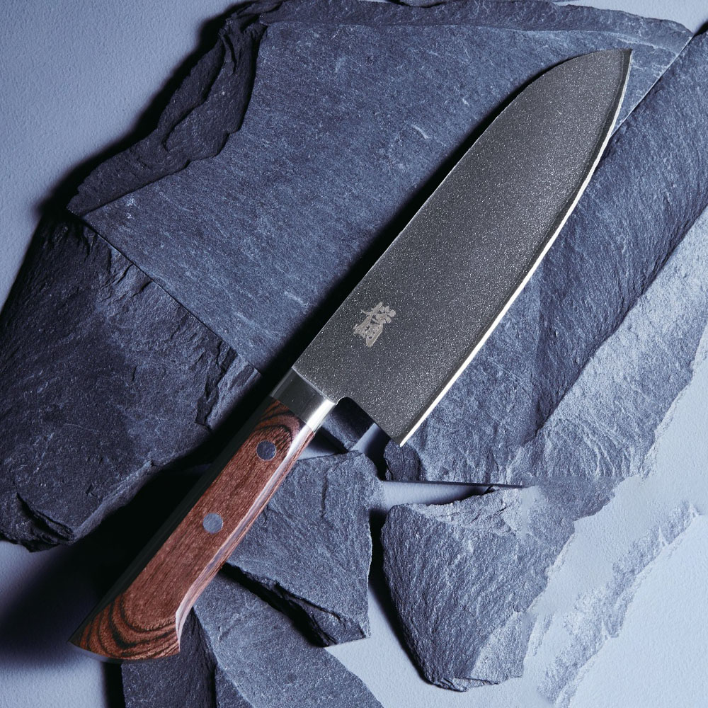 佐竹産業 桜鋼 白紙 三徳包丁