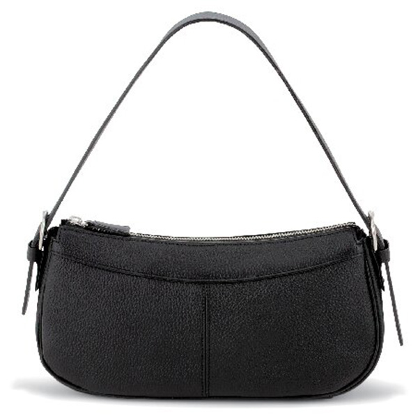 石井猛雄  牛革ショルダーバッグ(ブラック)