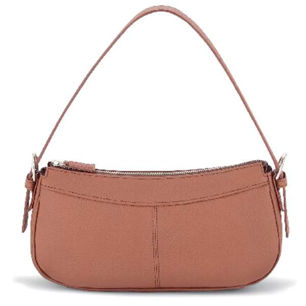 石井猛雄  牛革ショルダーバッグ(キャメル)