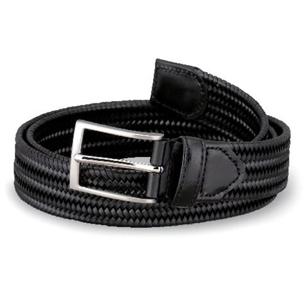 マニファチューラ ディ ドモドッソラ 伸縮メッシュベルト(ブラック)