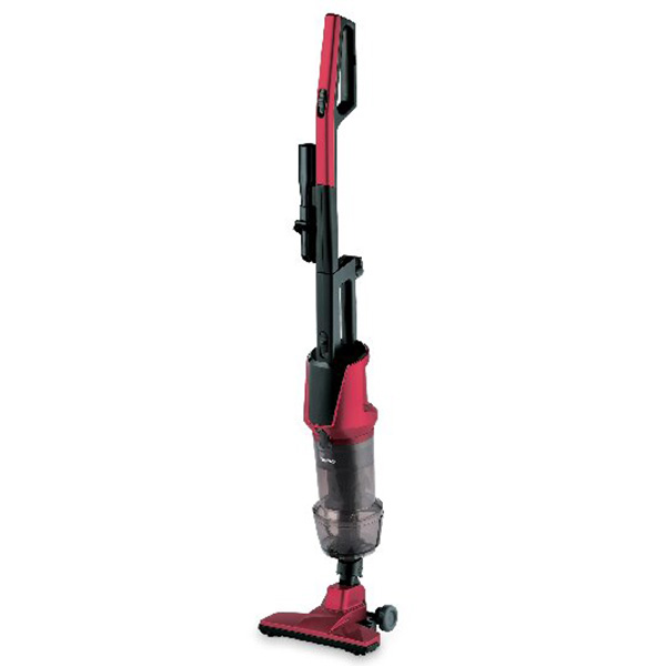 ツインバード サイクロンスティック型クリーナー(コード付)(レッド)