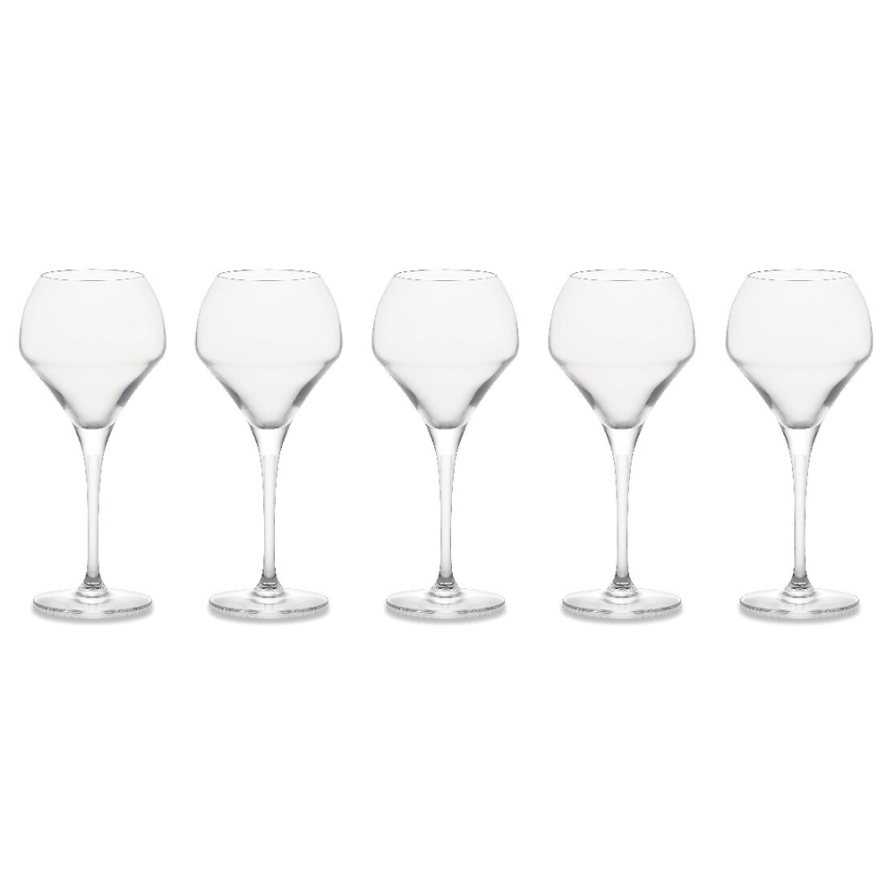 オープンナップ ラウンド ワイン5脚セット