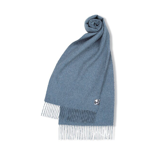シルケボー ウルドスピンデリ アルパカストール クスコ(デニムブルー)