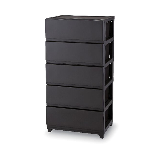 デコニーシーヴォ ワイド 5段(ダークブラウン)