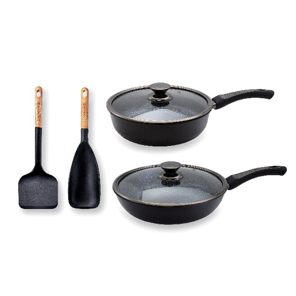 ケヴンハウンディースタイル ジェットブラック フライパン・ツールセット
