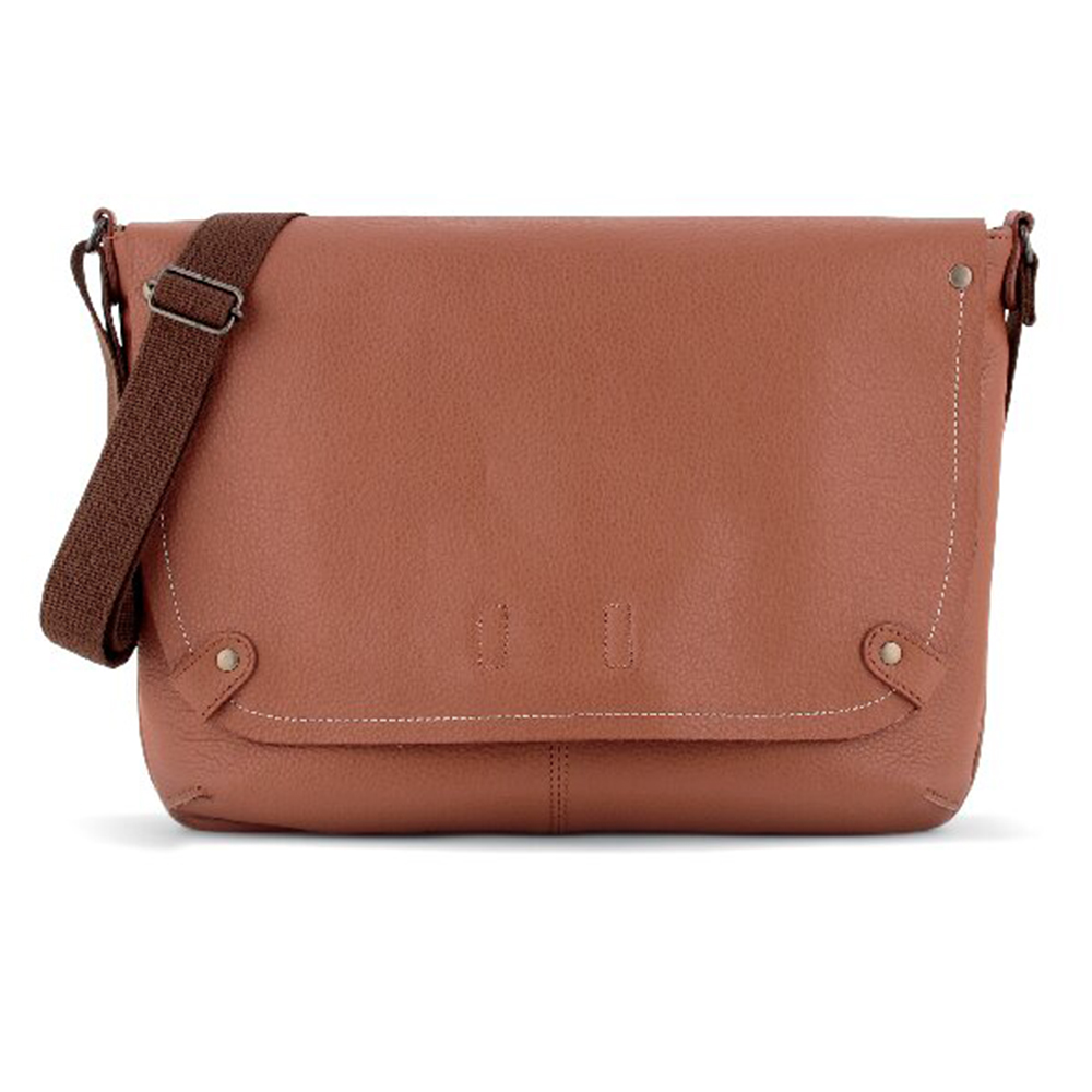 牛革メッセンジャーバッグ