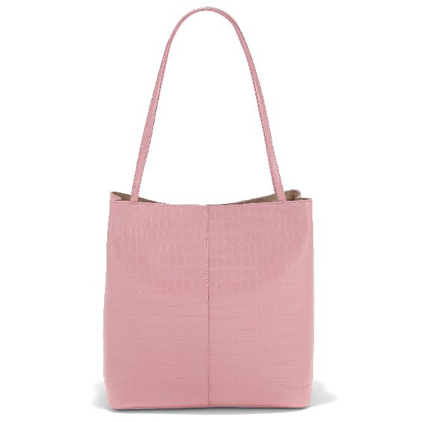 ショルダートート(ベビーピンク)