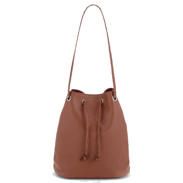 巾着(キャメル)