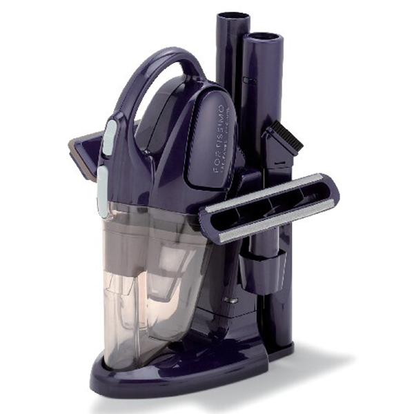 ツインバード コードレスハンディクリーナー サットリーナサイクロンフォルテッシモ(ブルー)