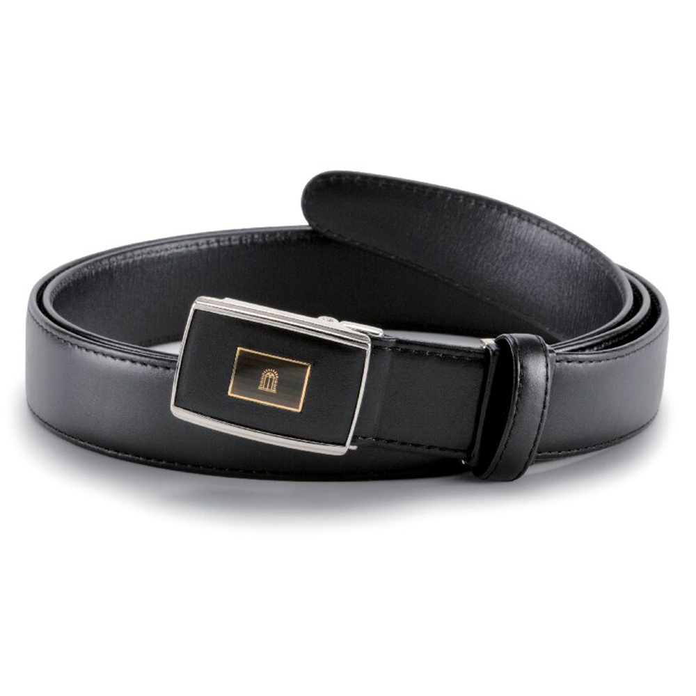 タケオ ニシダ ロングサイズメンズベルト(ブラック)