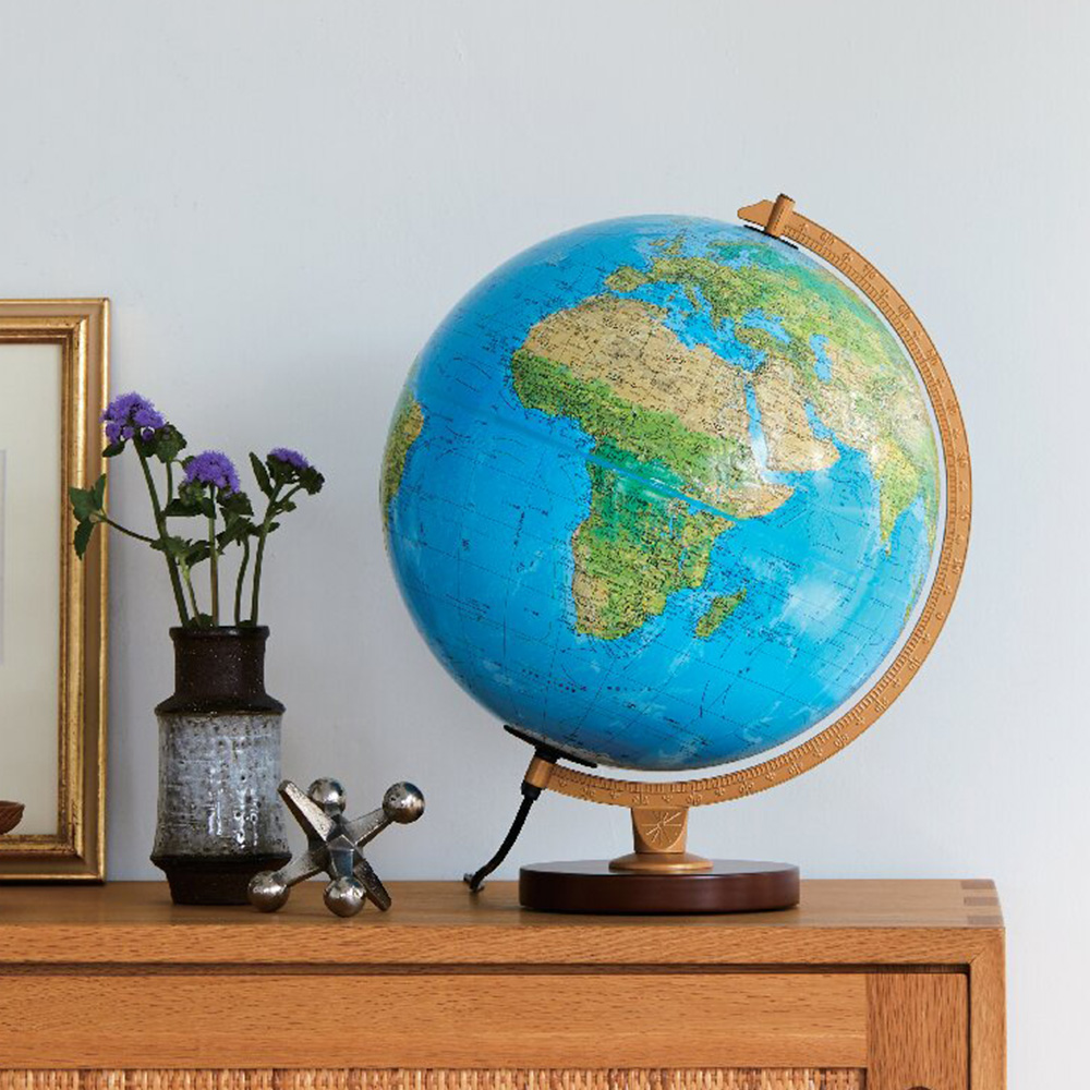 リプルーグル 地球儀 リビングストン型(日本語版)