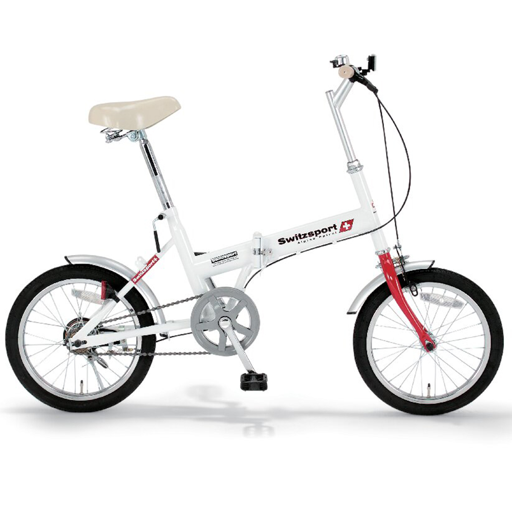 スウィツスポート 16型折りたたみ自転車