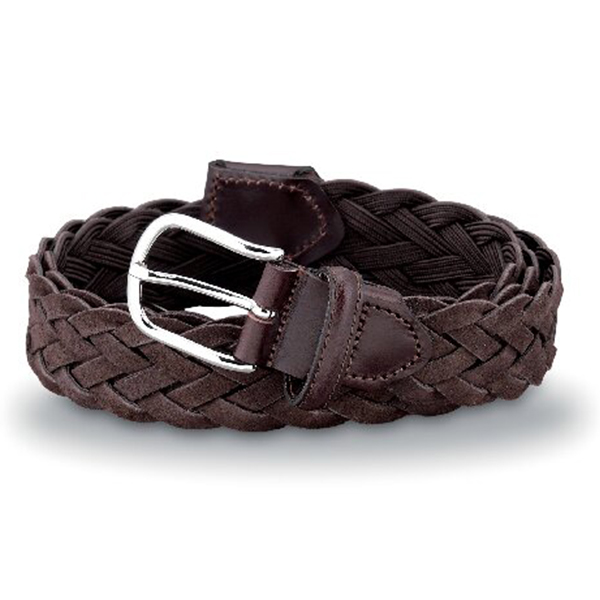 アティゾン スエードメッシュベルト(ブラウン)