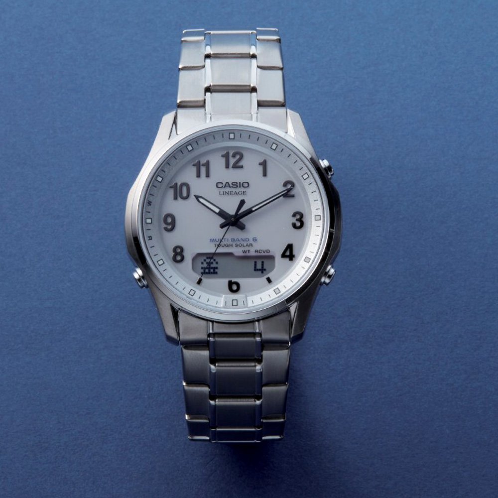 カシオ 5気圧防水デジタルアナログウオッチ