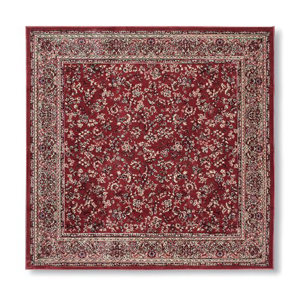 モケット織りマット(レッド)