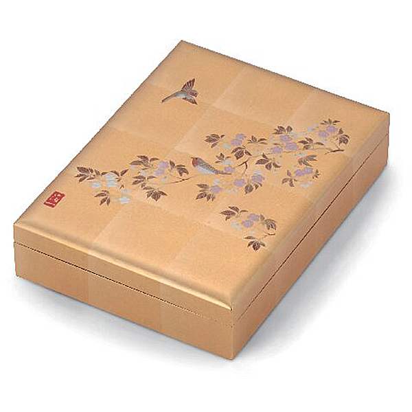 箔一 花見鳥 手許箱