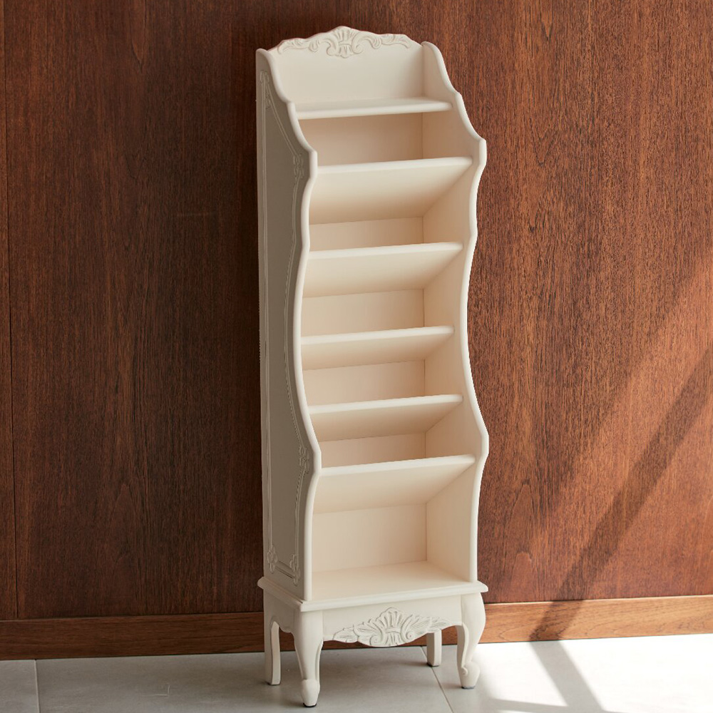 コモ スリッパラック(ホワイト)