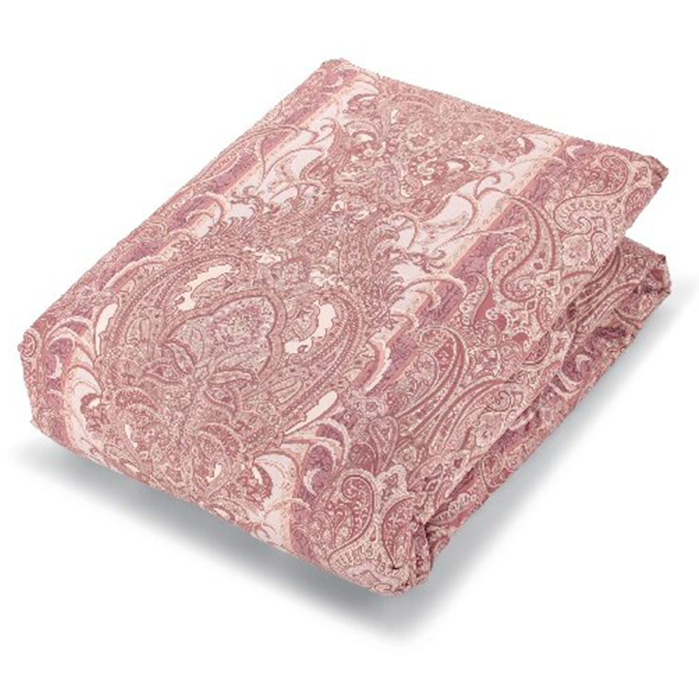 オゾン加工 両面プリント羽毛合掛けふとん(ピンク)