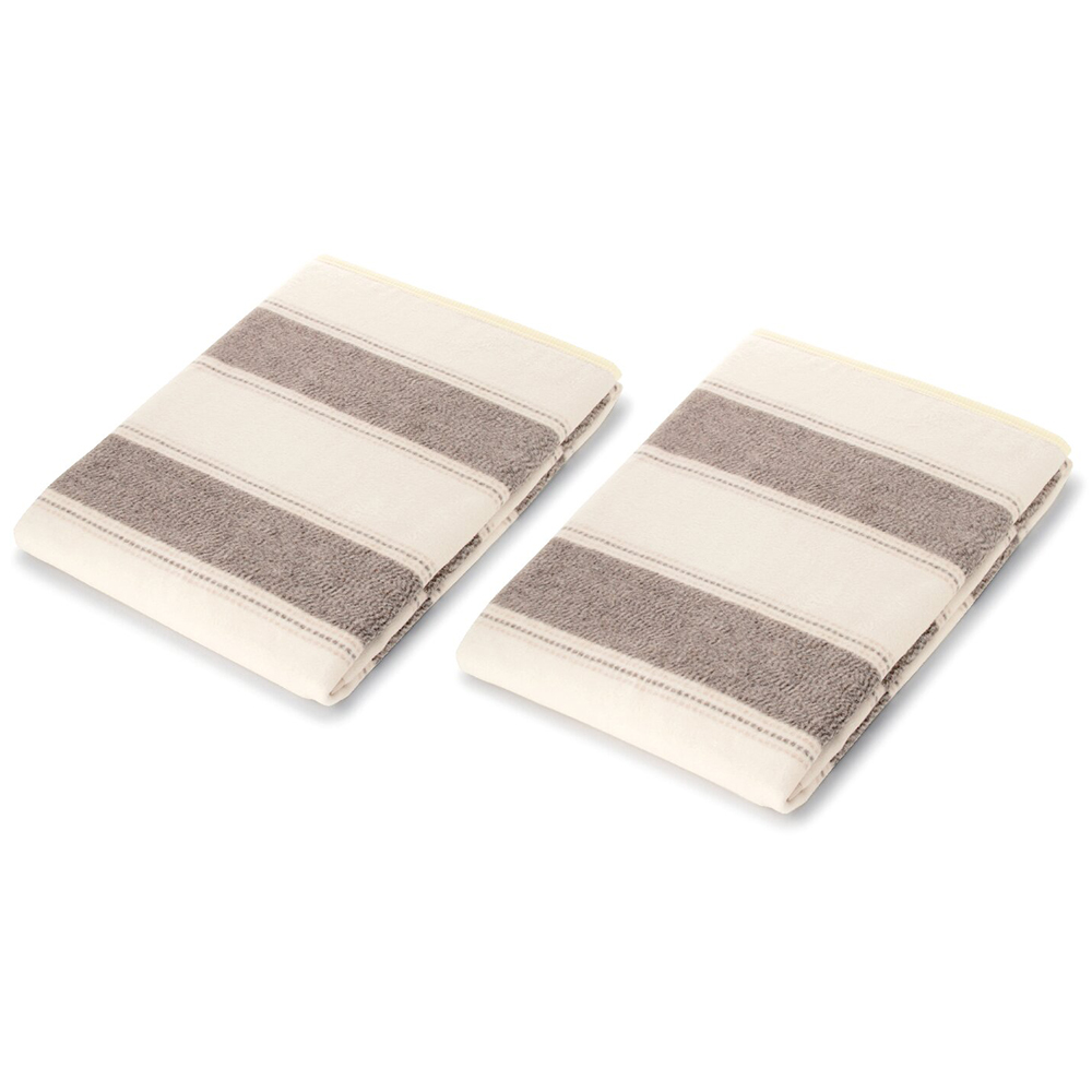 泉州ジャカードシルク混綿毛布2枚セット