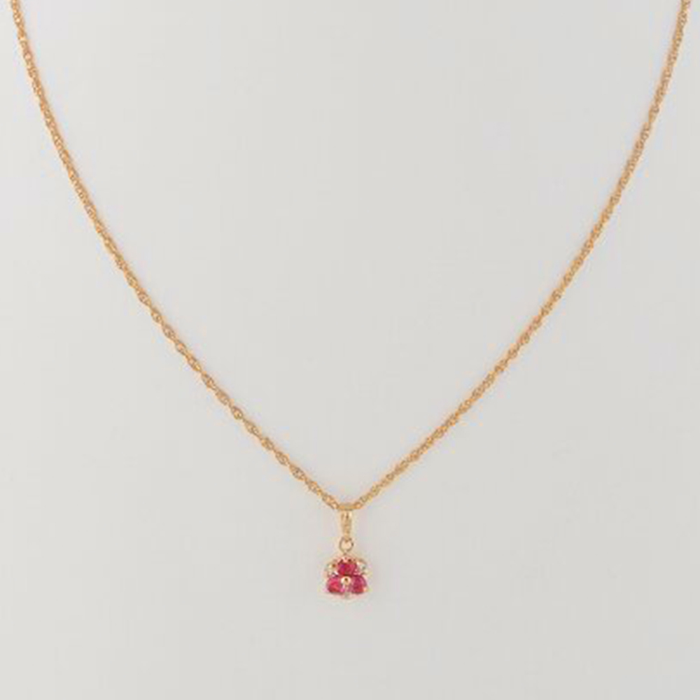 K10ルビーペンダント