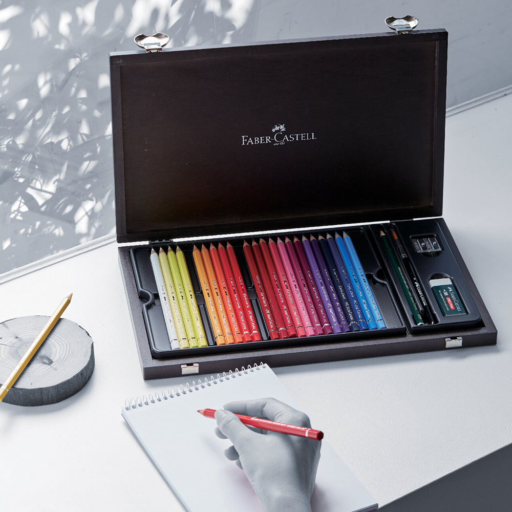 ファーバーカステル アルブレヒト・デューラー水彩色鉛筆48色 スケッチ4点セット