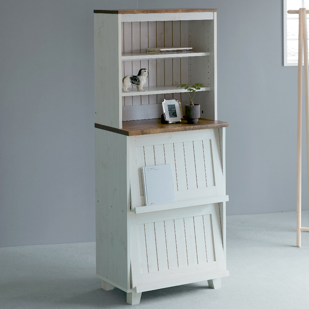 カントリー フラップキャビネット