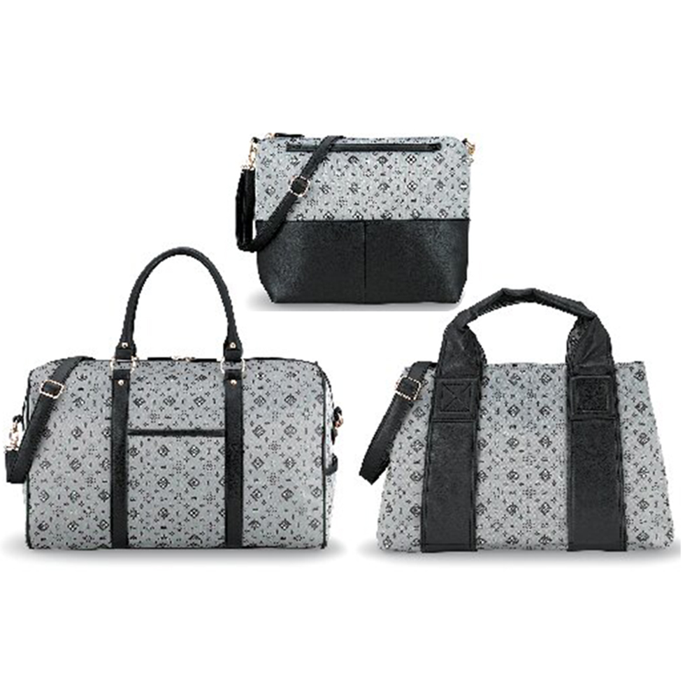 クレアトラベラー ボストン・ショルダー2点(ブラック)