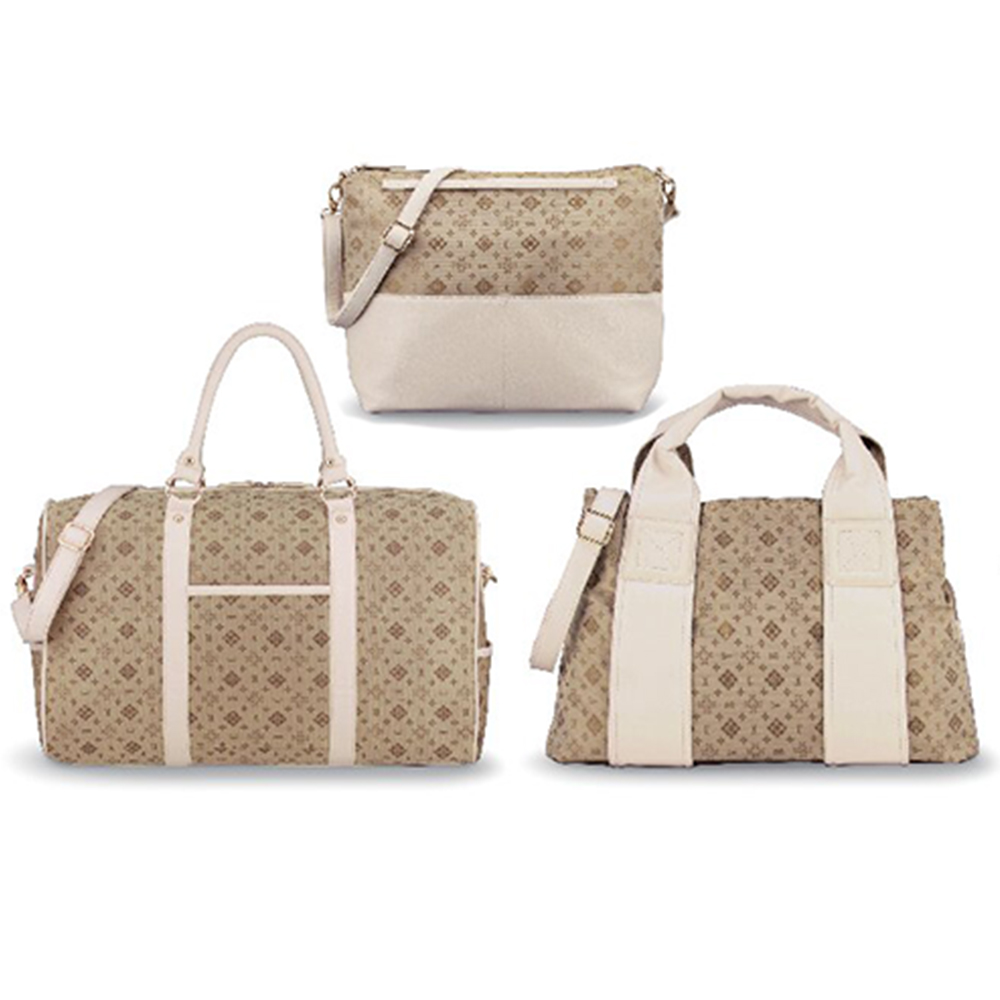 クレアトラベラー ボストン・ショルダー2点(ゴールド色)