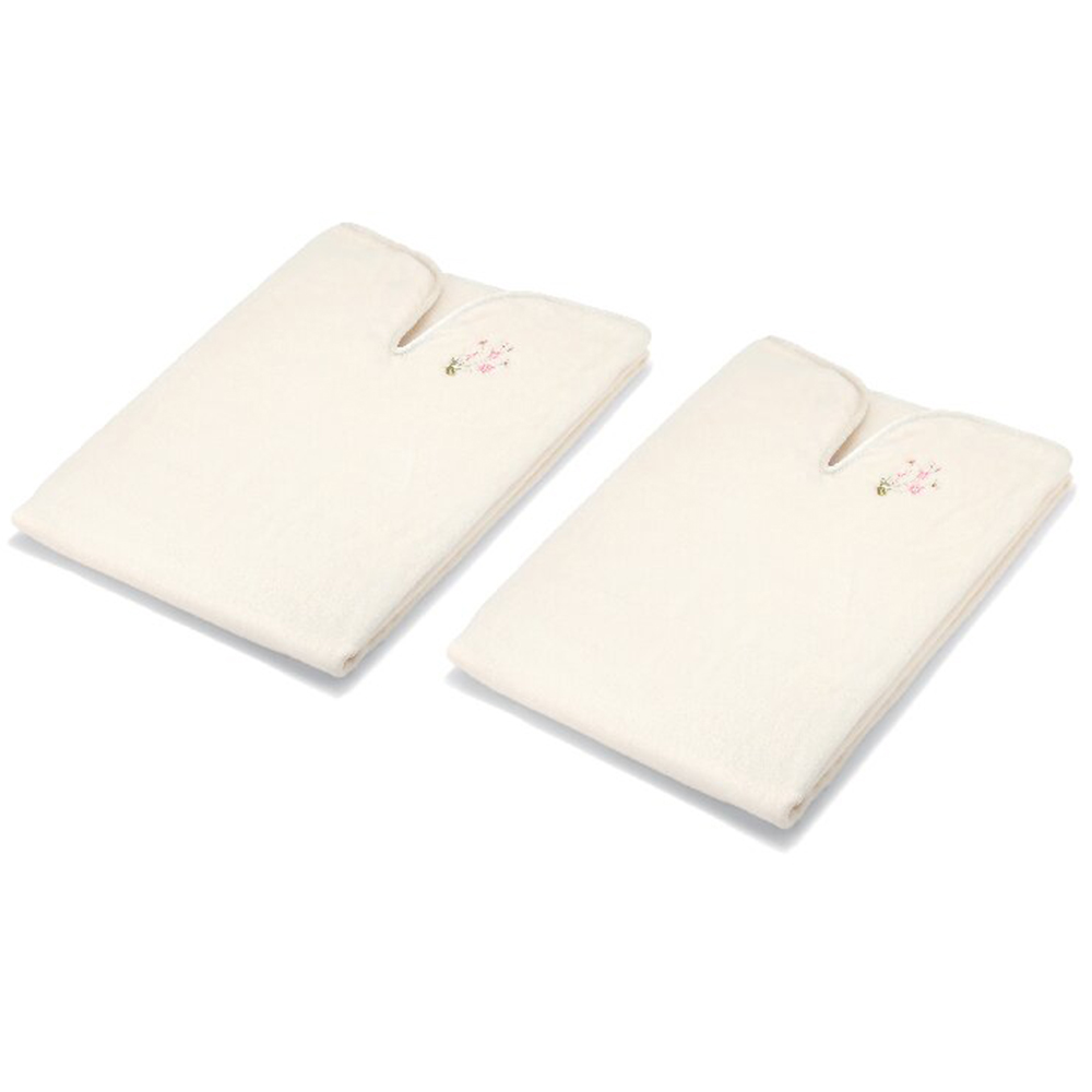 肩あったかシルク毛布(毛羽部分) 2枚セット