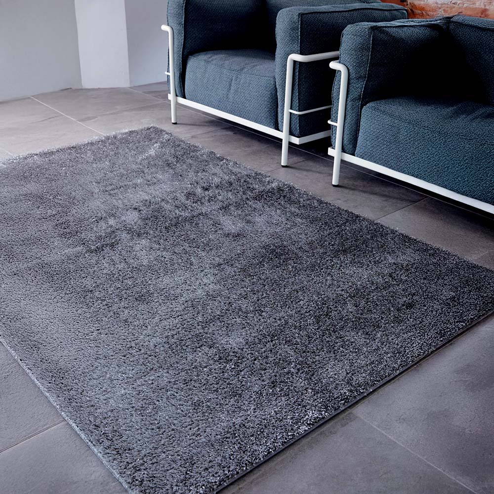 ロングパイルマット(グレー)