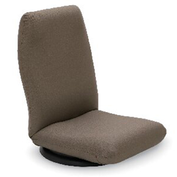 産学連携 ハイバック回転座椅子(ブラウン)