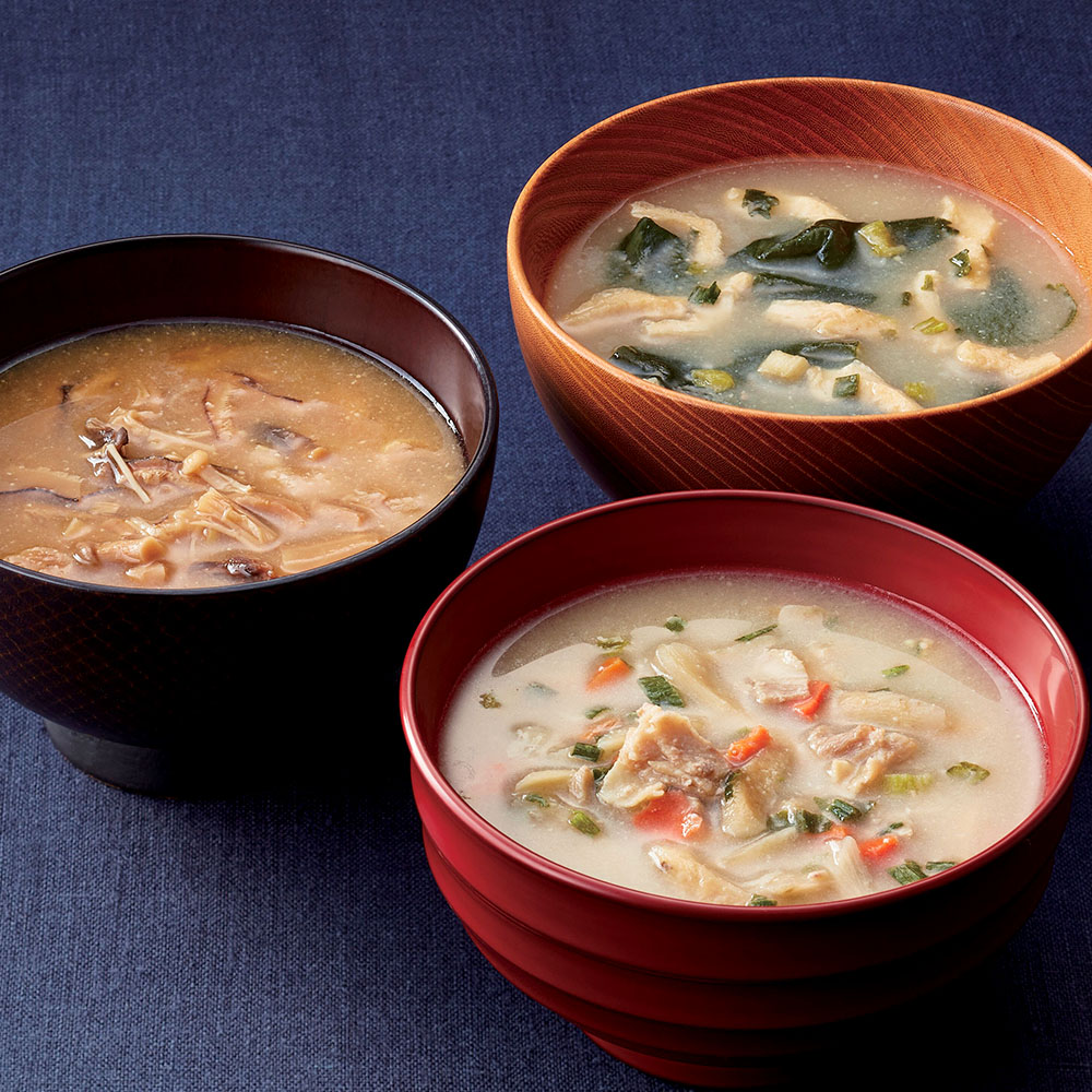 フリーズドライお味噌汁3種の味詰合せ