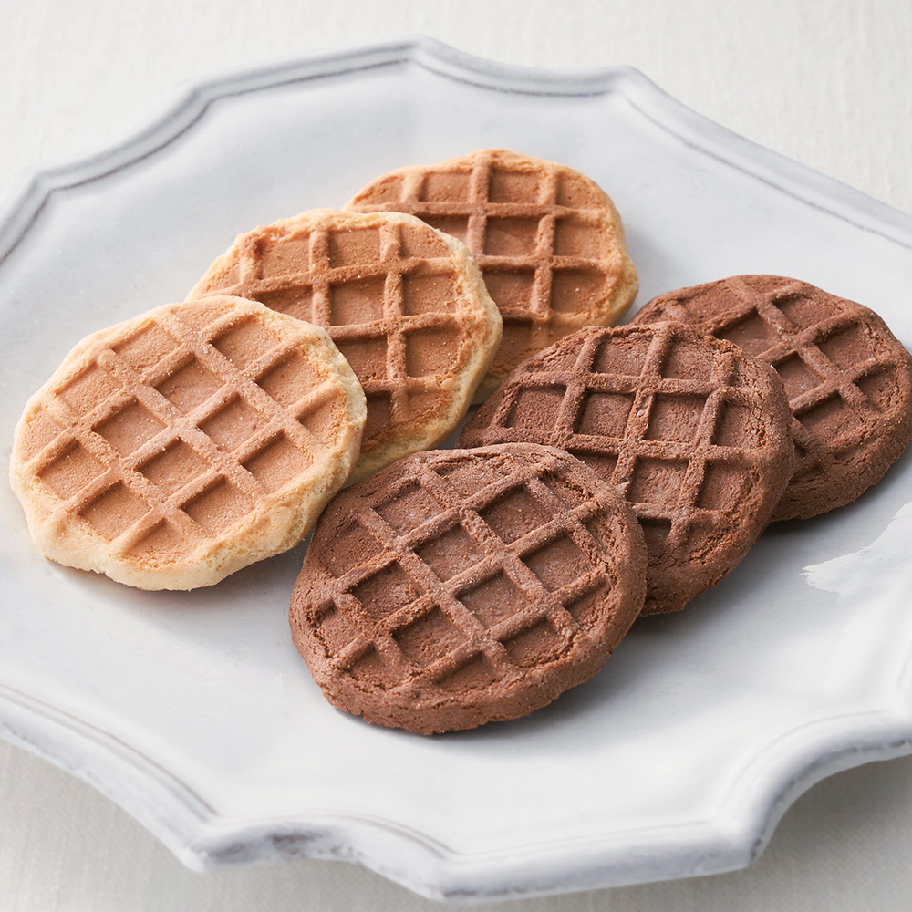 スイートバスケットワッフルクッキーセット