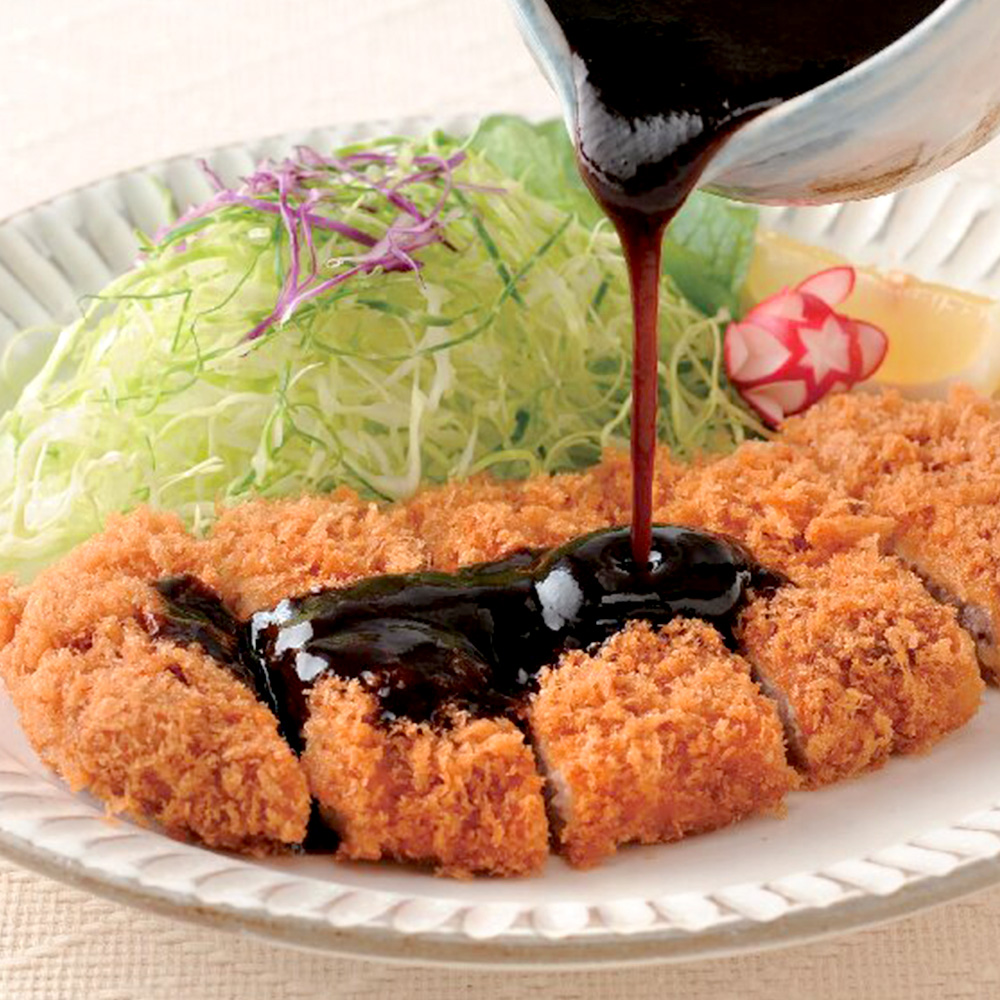 東京・青山からす亭 　八咫烏とんかつソース