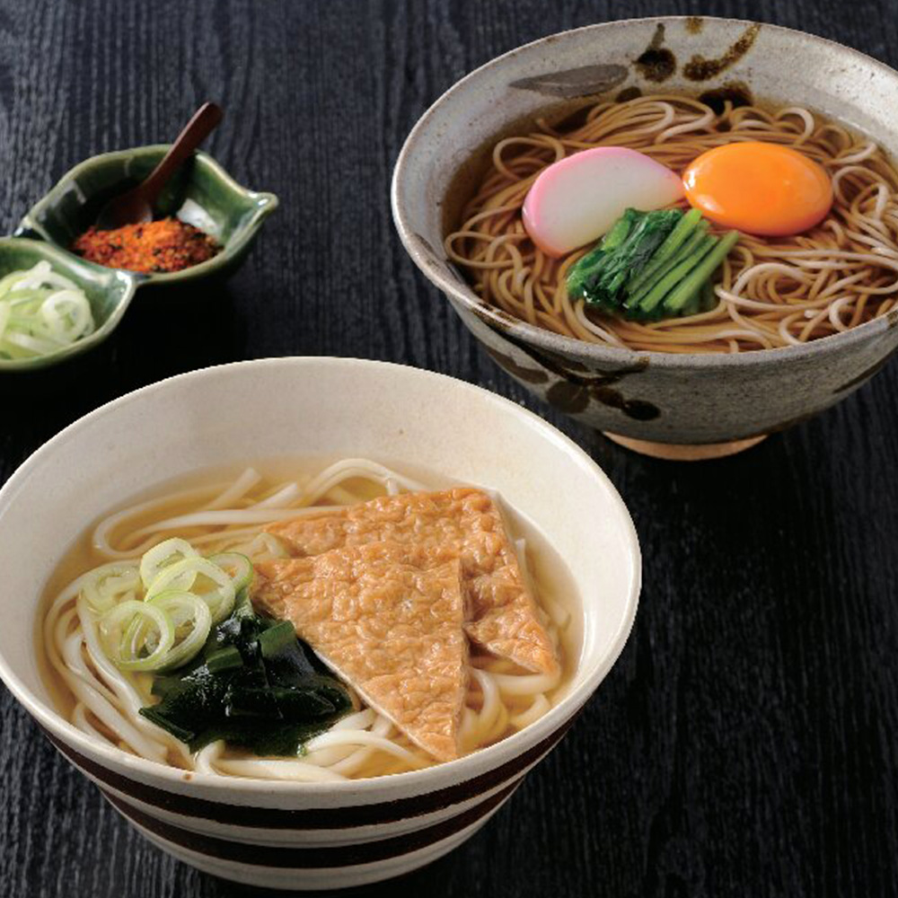 人力うどん「職人の技」うどん・そばセット