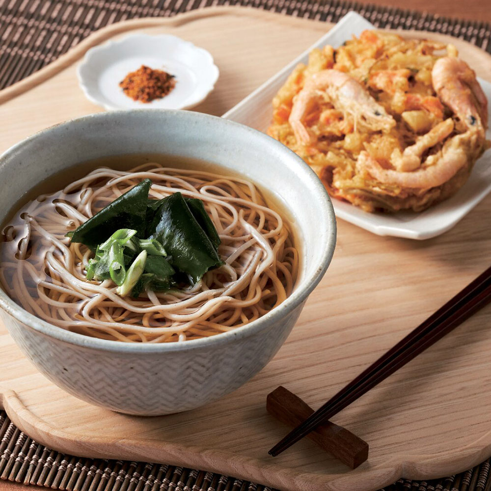 即席　こまちそば　比内地鶏つゆ