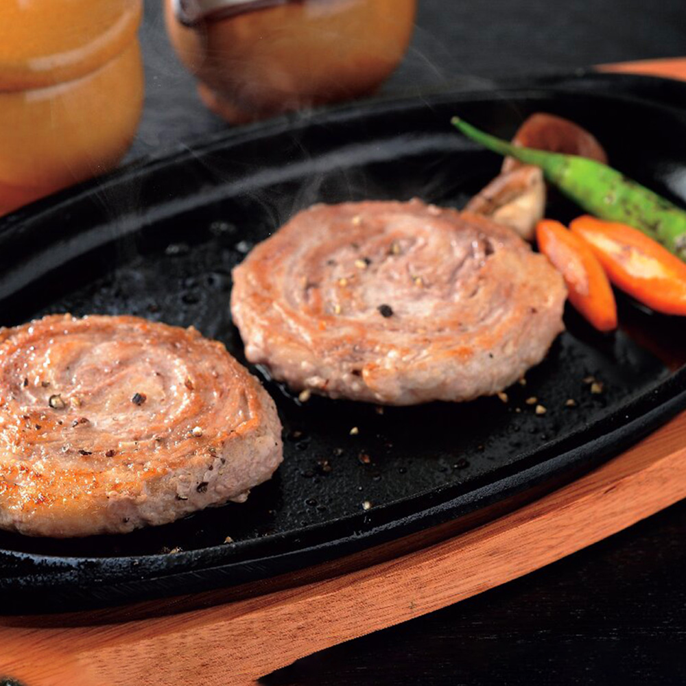 鹿児島県産黒豚　ミニロールステーキ