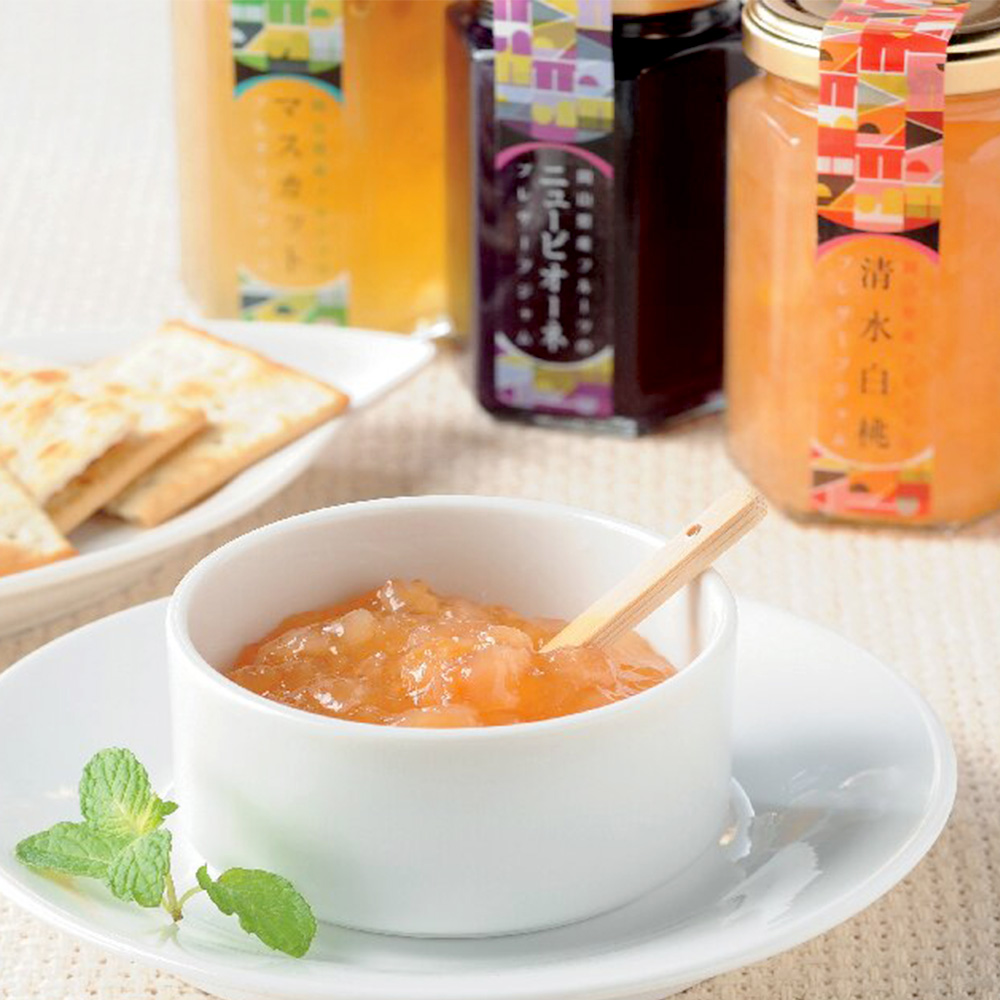 岡山県産フルーツのプレザーブジャム詰合せ