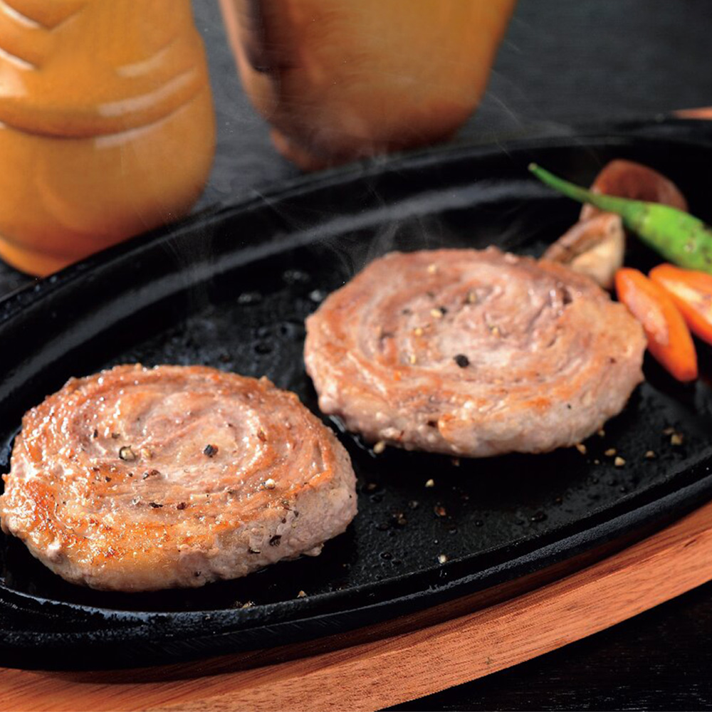鹿児島県産黒豚ミニロールステーキ