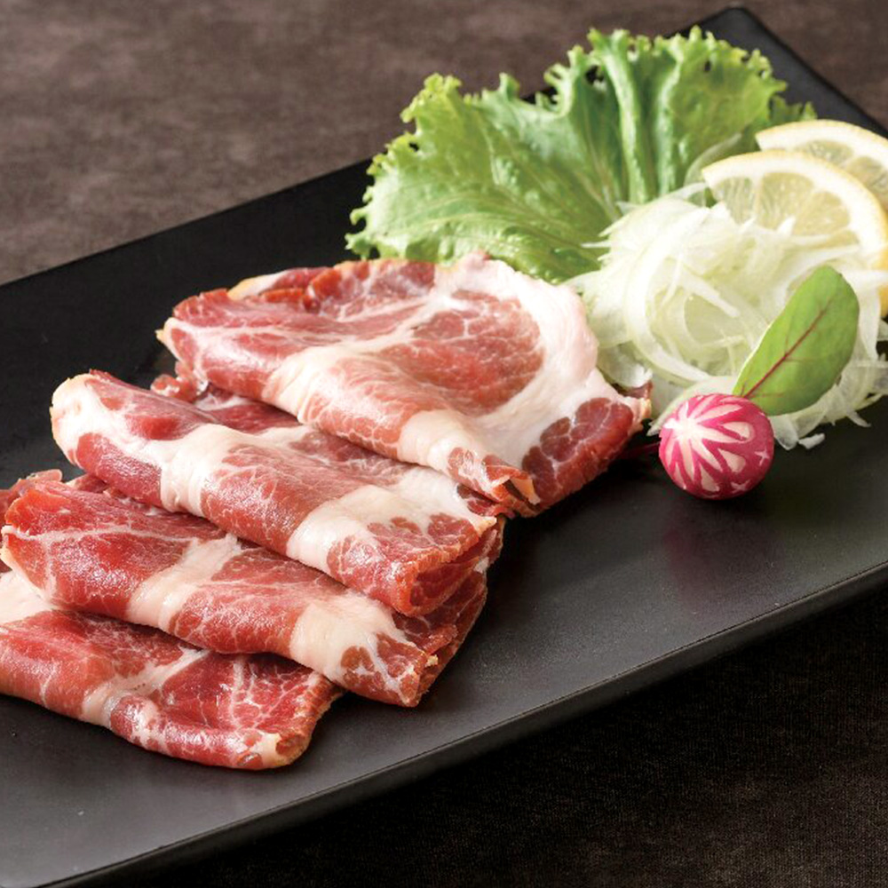 鹿児島県産黒豚生ハム（スライス）