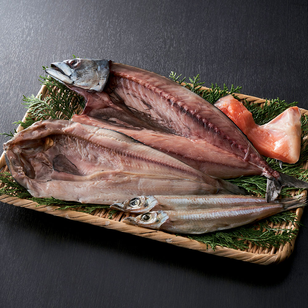 おまかせ干物4種4点詰合せ