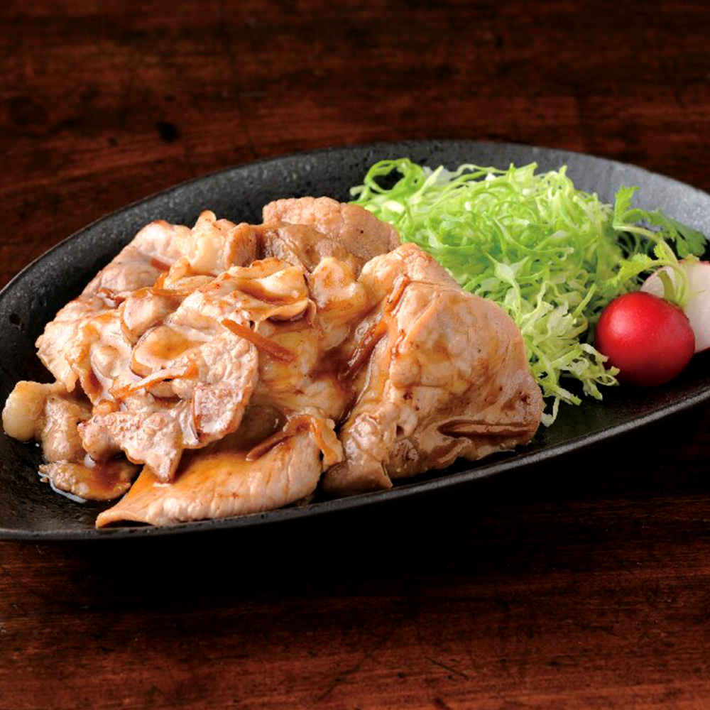 鹿児島県産黒豚生姜焼用たれ漬