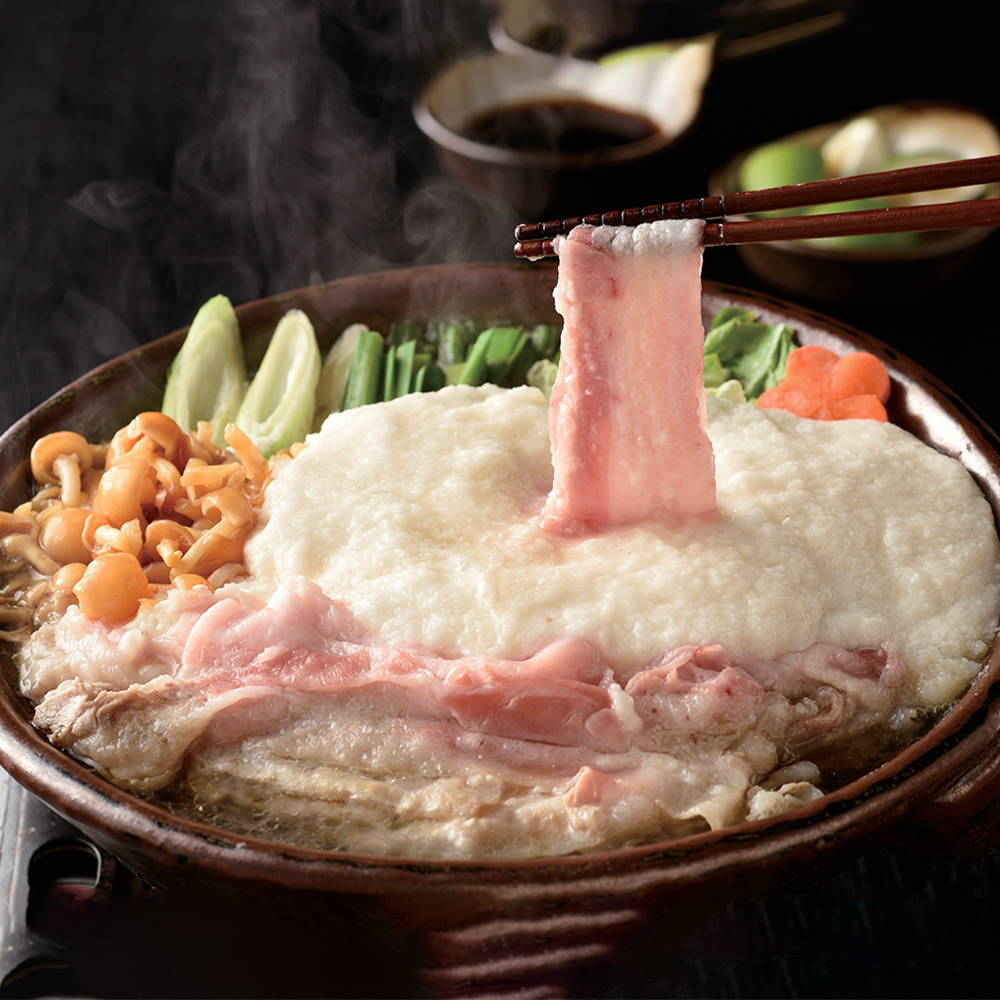 鹿児島県産　黒豚とろろ鍋