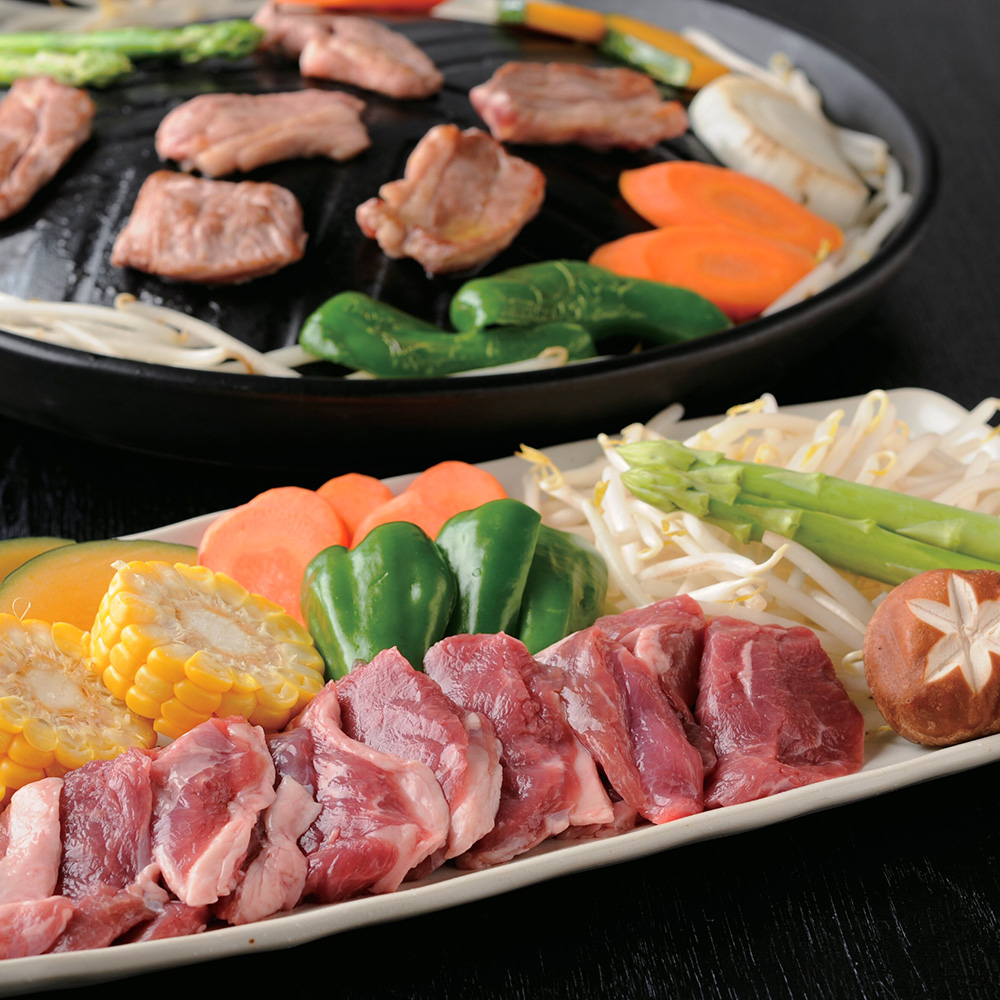 北海道ジンギスカン生ラムセット