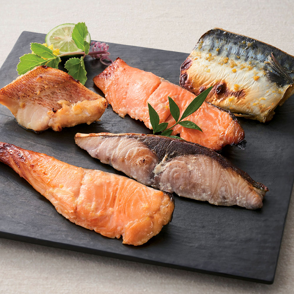 おまかせ漬魚5種5点詰合せ