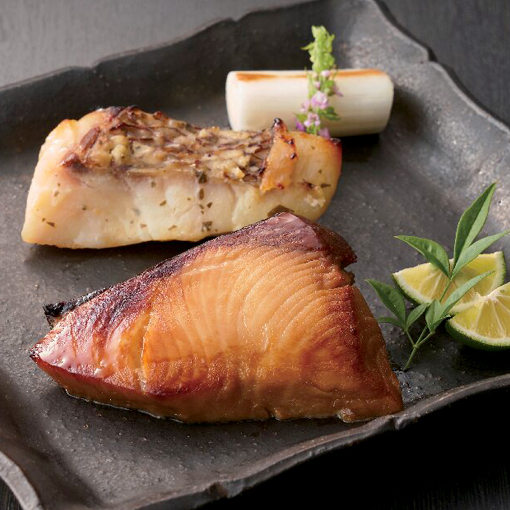 鹿児島県産真鯛西京漬・ぶり幽庵漬詰合せ