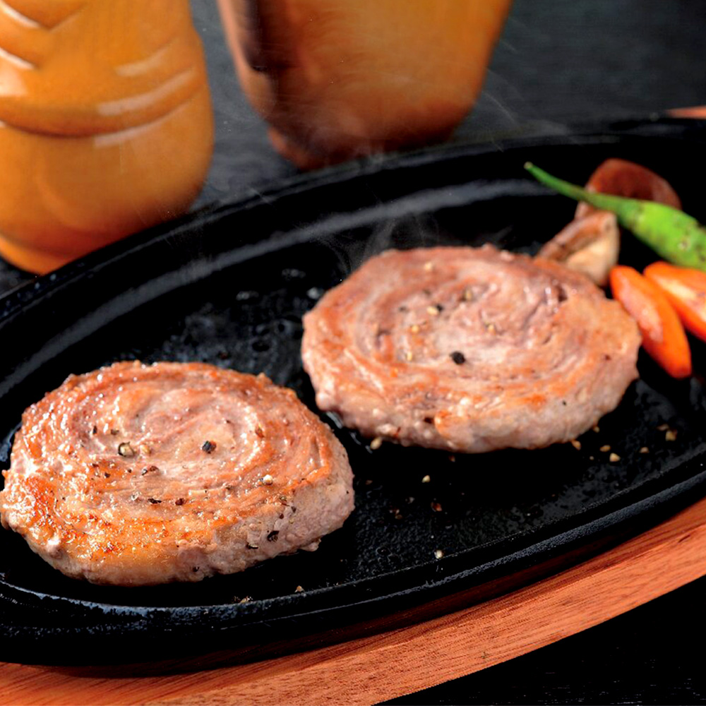 鹿児島県産黒豚ミニロールステーキ
