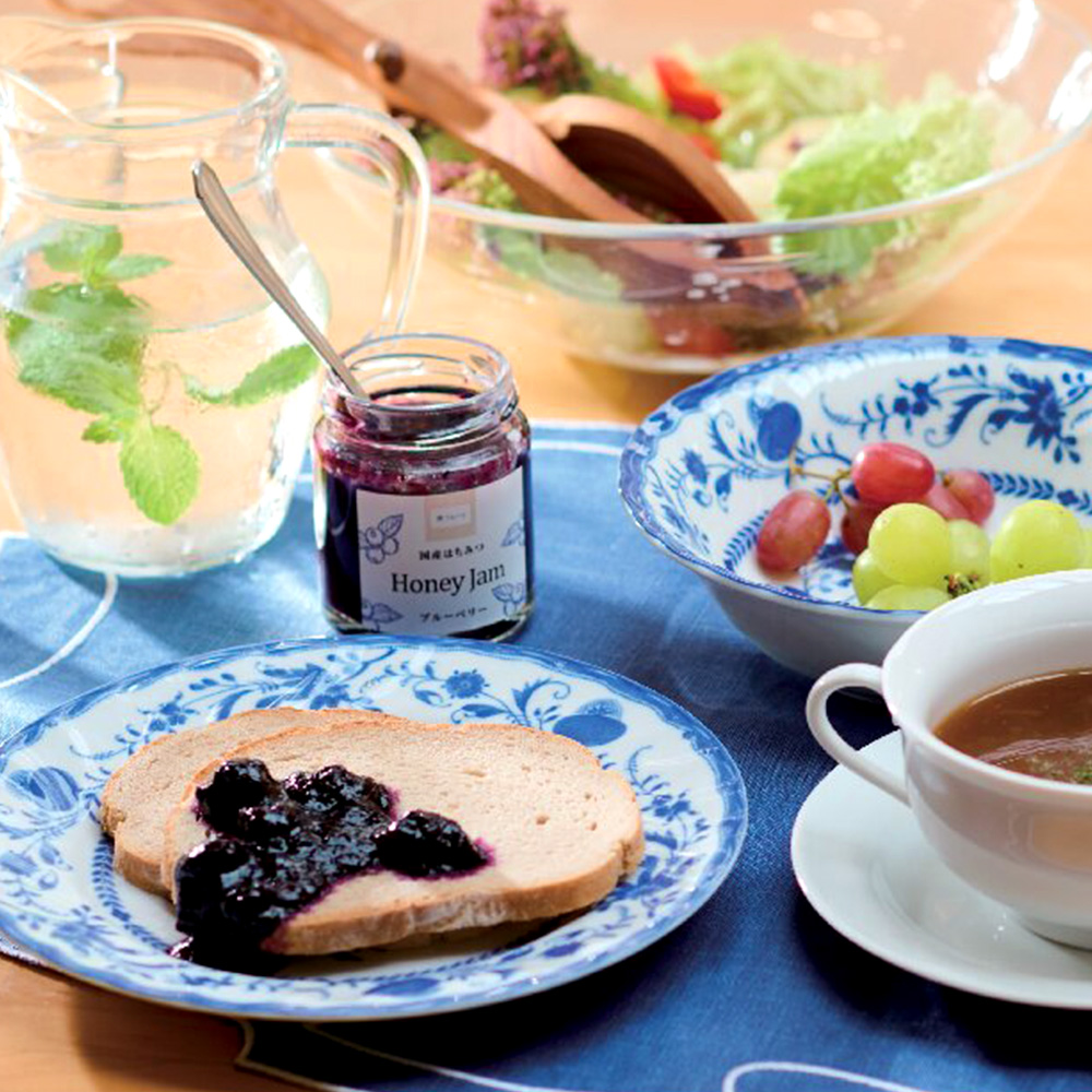 東京・林フルーツ 国産はちみつ　ブルーベリージャム