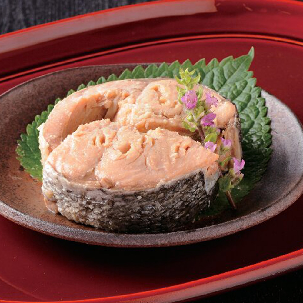 日高沖産天然銀毛秋さけ水煮缶詰